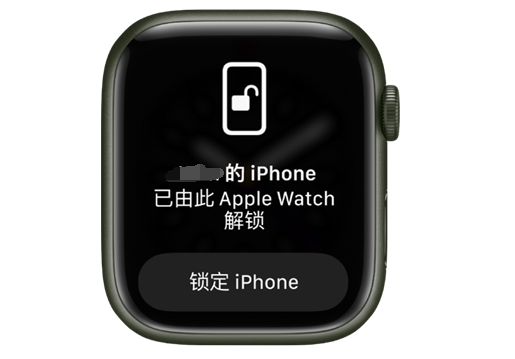 芜湖苹果手机维修分享用 AppleWatch 解锁配备面容 ID 的 iPhone方法 