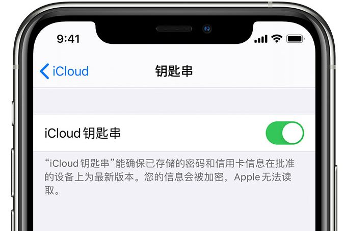 芜湖苹果手机维修分享在 iPhone 上开启 iCloud 钥匙串之后会储存哪些信息 